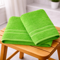 Froté uteráky, osušky EMKA zelené kiwi